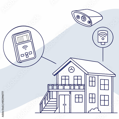 Smart home security system