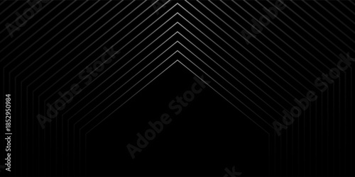 Abstract dark space with glowing dots shape decoration. Modern graphic modern nice line art luxury illustrations vector texture light