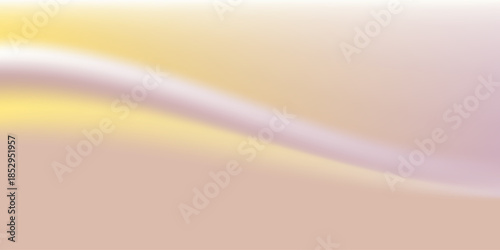 Tender Soft Gradient Mesh Blue, Orange Color Overlay Vector Background. Abstract Dreamy Magic Sky, Sea Pearlescent Wallpaper. Defocused Purple, Gold Sky Sunset, Sunrise Funky Vibrant Holographic Teal