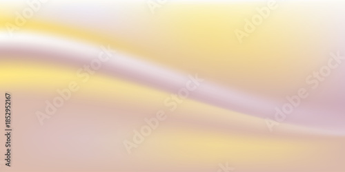 Tender Soft Gradient Mesh Blue, Orange Color Overlay Vector Background. Abstract Dreamy Magic Sky, Sea Pearlescent Wallpaper. Defocused Purple, Gold Sky Sunset, Sunrise Funky Vibrant Holographic Teal