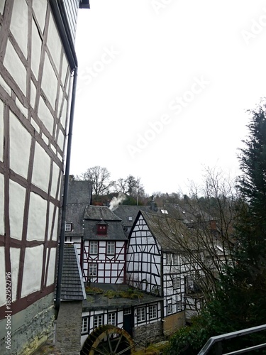 Monschau, December 2025: Visit the beautiful city of Monschau in Germany during the festive season