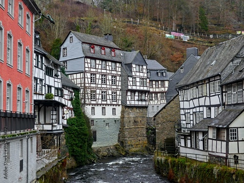 Monschau, December 2025: Visit the beautiful city of Monschau in Germany during the festive season