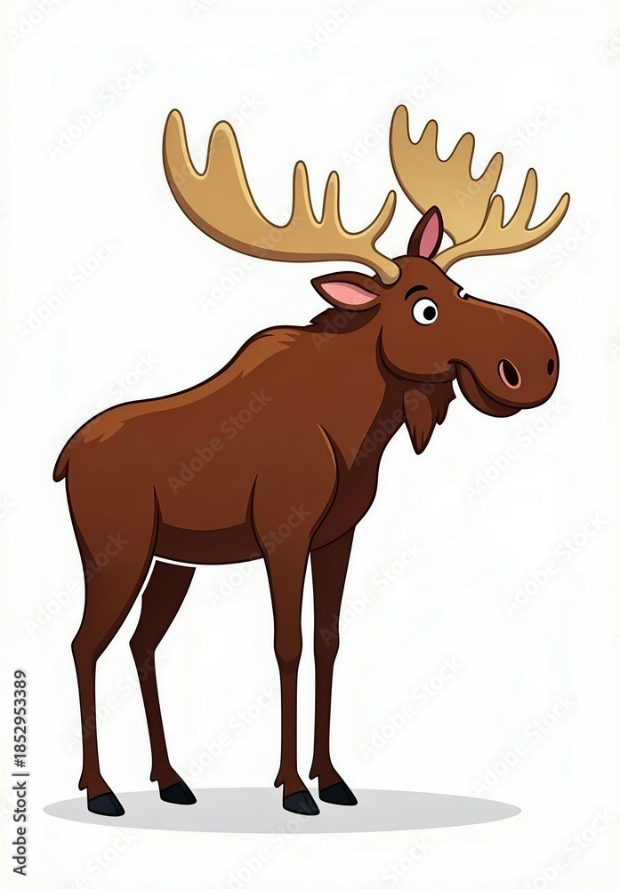 Obraz premium Elk illustration 