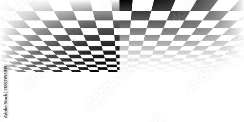 Beige checkerboard pattern vector background. Retro chessboard geometric design template. Vector ilustration