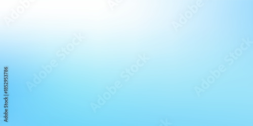 Abstract clear blue sky. Pastel rainbow. Light blue white color vector banner. Pastel gradient sky pattern. magic modern simple