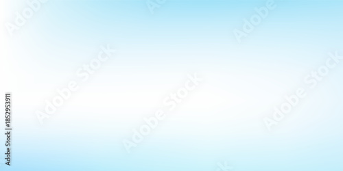 Abstract clear blue sky. Pastel rainbow. Light blue white color vector banner. Pastel gradient sky pattern. magic modern simple shyni