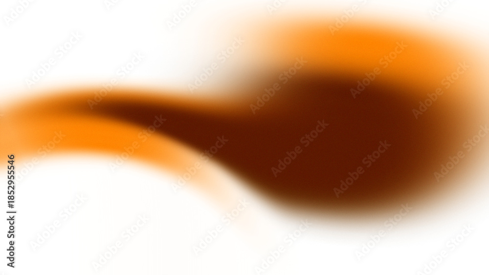 Naklejka premium Organic Flow of Burnt Orange and Brown