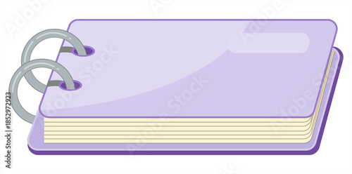 Notes & Rings of Creativity: A simple yet elegant image showcases a notepad with metal rings, ready to hold countless notes and sparks of inspiration. 