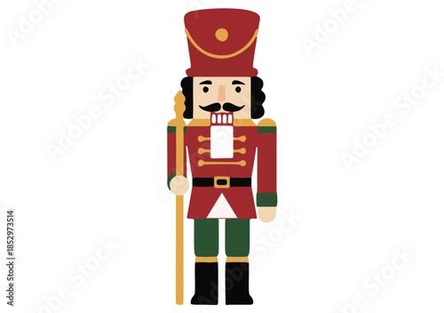 Nutcracker Soldier Christmas Vector