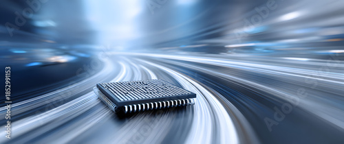 Chip runs at high speed