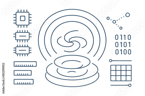 Quantum Computing and Physics Data Analysis Interface