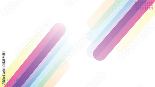 Vibrant color abstract modern transparency presentation background. Suit for business, corporate, institution, party and festive.