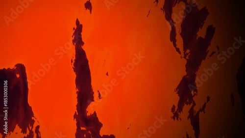 A high-density abstract background featuring flowing liquid streams that cycle through intense color palettes every six seconds