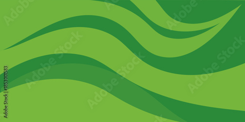 Abstract green curve background. Can be used covers, banners, wallpapers, flyers, brochures, books, print media, cards, web backgrounds. vector