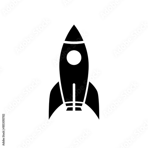 Space rocket launching into the cosmos