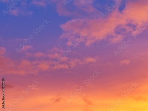 Stormy Winter Colours at Sunrise over Dorset England