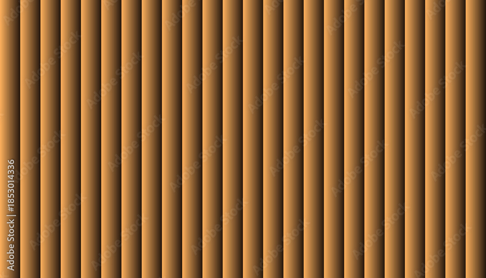Obraz premium Abstract brown striped metal and wood texture background with horizontal lines and soft light