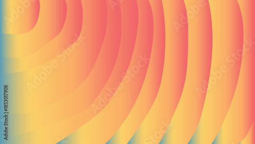 Abstract colorful gradient waves background with vibrant hues