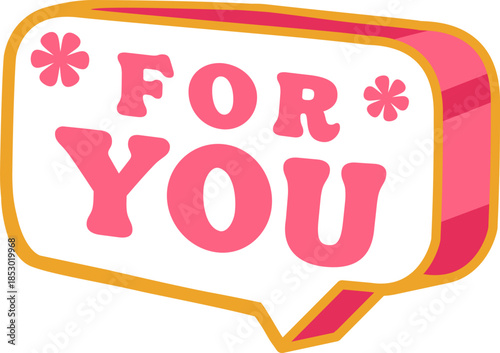 thank you text effect retro sticker 