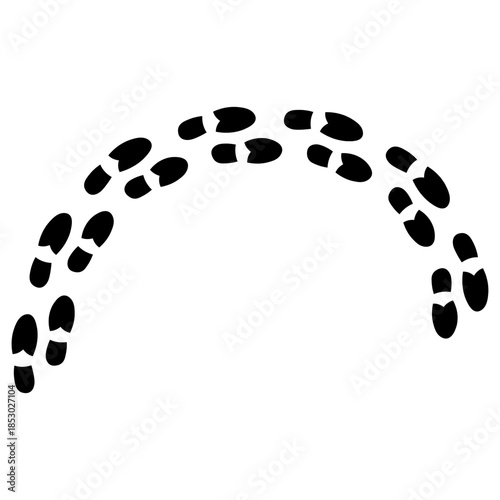 Detective Footprint Icon