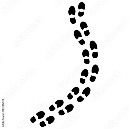 Detective Footprint Icon