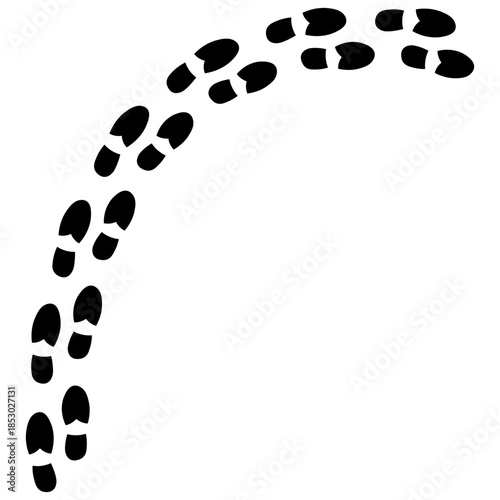 Detective Footprint Icon