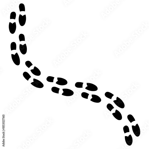 Detective Footprint Icon