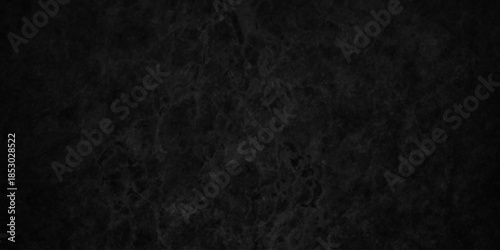Dark black old wall paper grunge background. black blackboard and chalkboard texture. Dark black concrete wall texture element vintage grunge charcoal paint rough, distress backdrop background.