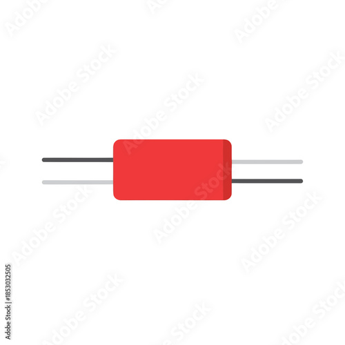 Resistor Electronic Component Symbol