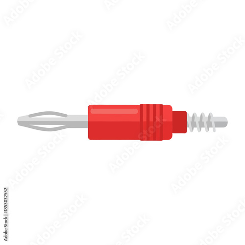 Red Banana Plug Connector for Amplifier