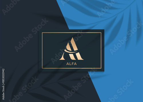 Elegant A A latter Logo: An elegantly designed logo featuring the letter A in a refined font, set against a stylish background that evokes sophistication and professionalism.