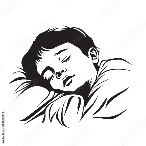 vector image of a man