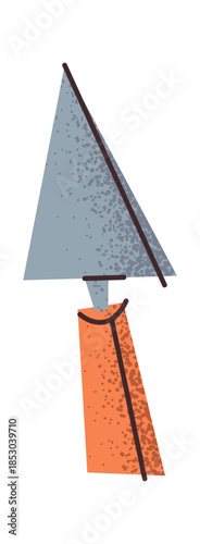 Pointed pizza peel kitchen utensils