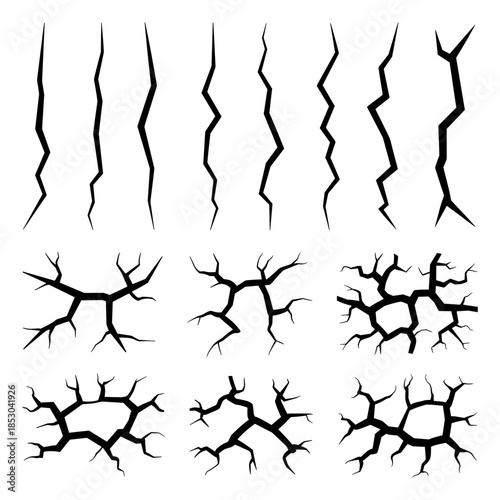 Evolution of branching patterns in simple lines