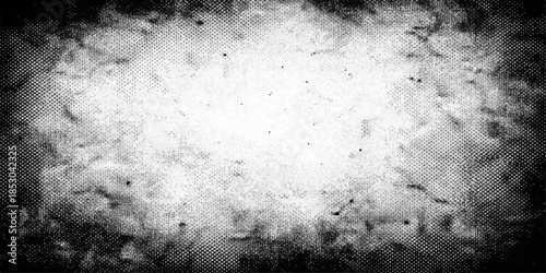 Dark aged paper texture with a grungy vintage pattern and a rough dark grey concrete wall surface design