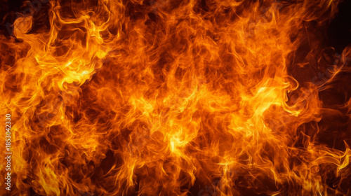 Blaze fire flame background and textured