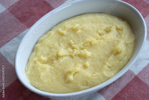 creamy white polenta