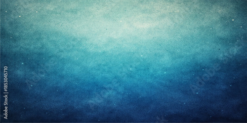 A dark blue vintage grunge wall texture with a rough aged pattern and light artistic paint strokes creates an old paper backdrop design with copy space