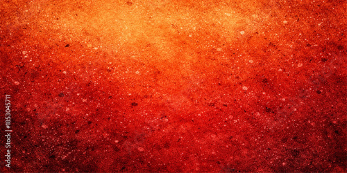 Abstract red paint texture wallpaper featuring a grunge pattern of dark smoke and hot orange fire flames for an inferno art backdrop design