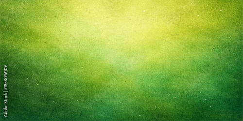 An abstract green grunge background featuring aged vintage paper texture and stained antique parchment patterns with a grungy paint design