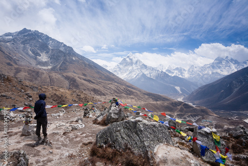 Landscape from Chukpi Lhara viewpoint, Dughla, Nepal