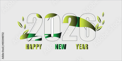 An eco friendly business logo design featuring a green leaf icon and organic tree symbol for a natural bio ecology brand identity vector illustration