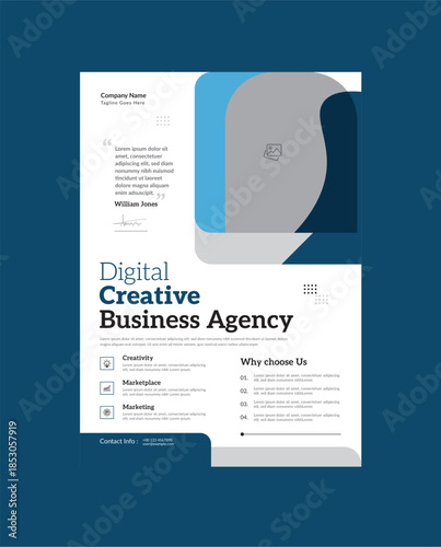 Modern Business Flyer Layout