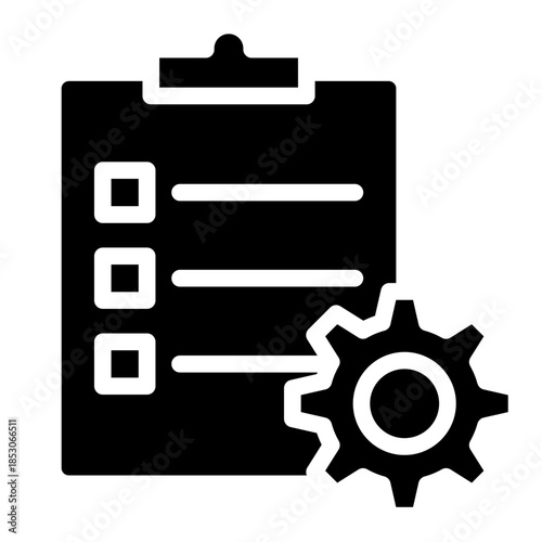 Continuity icon in vector illustration downtime, Containing capability, organization, delivery, product management, acceptable, solid vector design illustrator