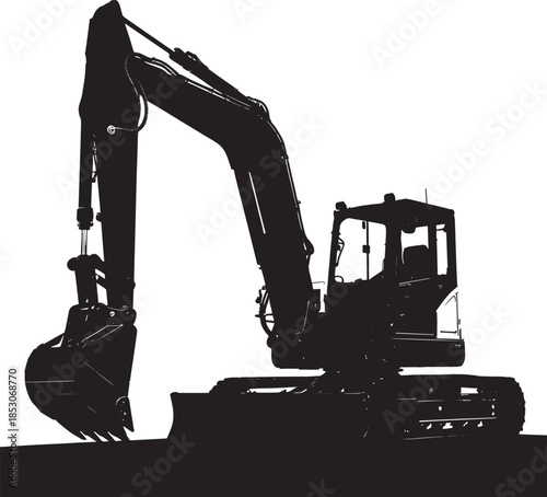 Excavator heavy machinery equipment for construction