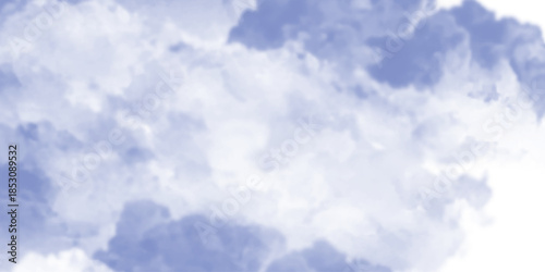 Abstrac blue sky in grunge style blue skt white clouds simple photography. t blue water color hand painted art victor illustration.  Light sky blue shades watercolor background,