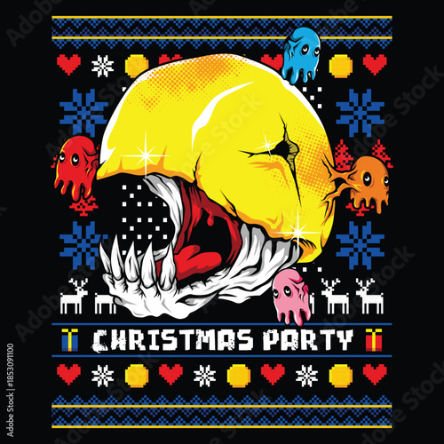 christmas eater game.eps