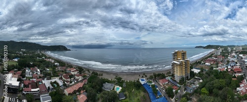 Wallpaper Mural Jaco Beach, Costa Rica: Coastal Town Panorama Torontodigital.ca