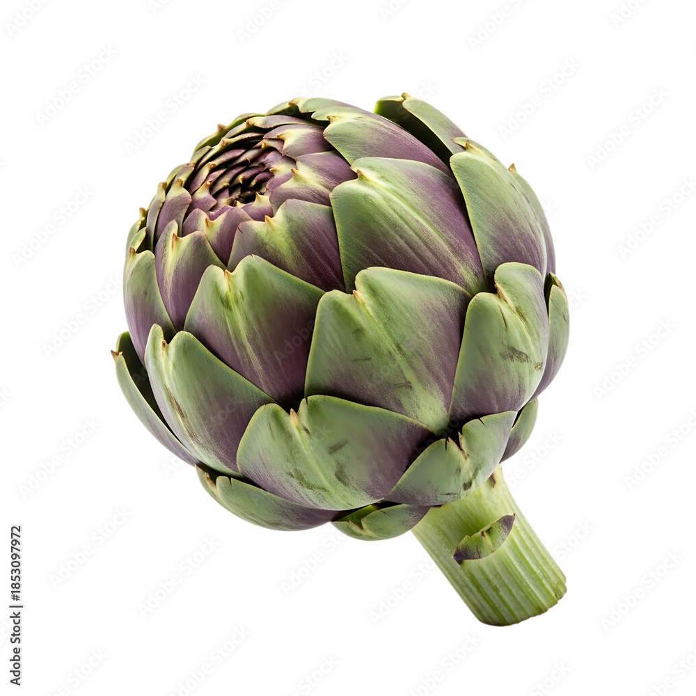Fototapeta premium Culinary Artichoke Heart Ingredient PNG