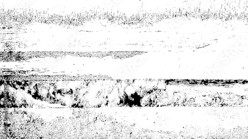 Grunge texture with black and white abstract pattern